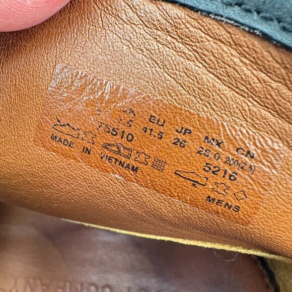 Timberland Boot Company Wodehouse Men Size 8 76510 Black Leather Chukka Boot - Picture 10 of 12